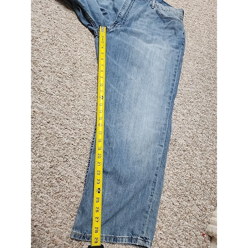 Levi's 559‎ Jeans Mens 40x30  Relaxed Straight Light Wash Casual 42x29 Measured